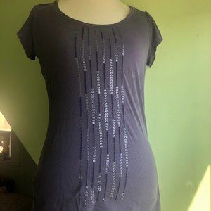 Ann Taylor  purple shirt